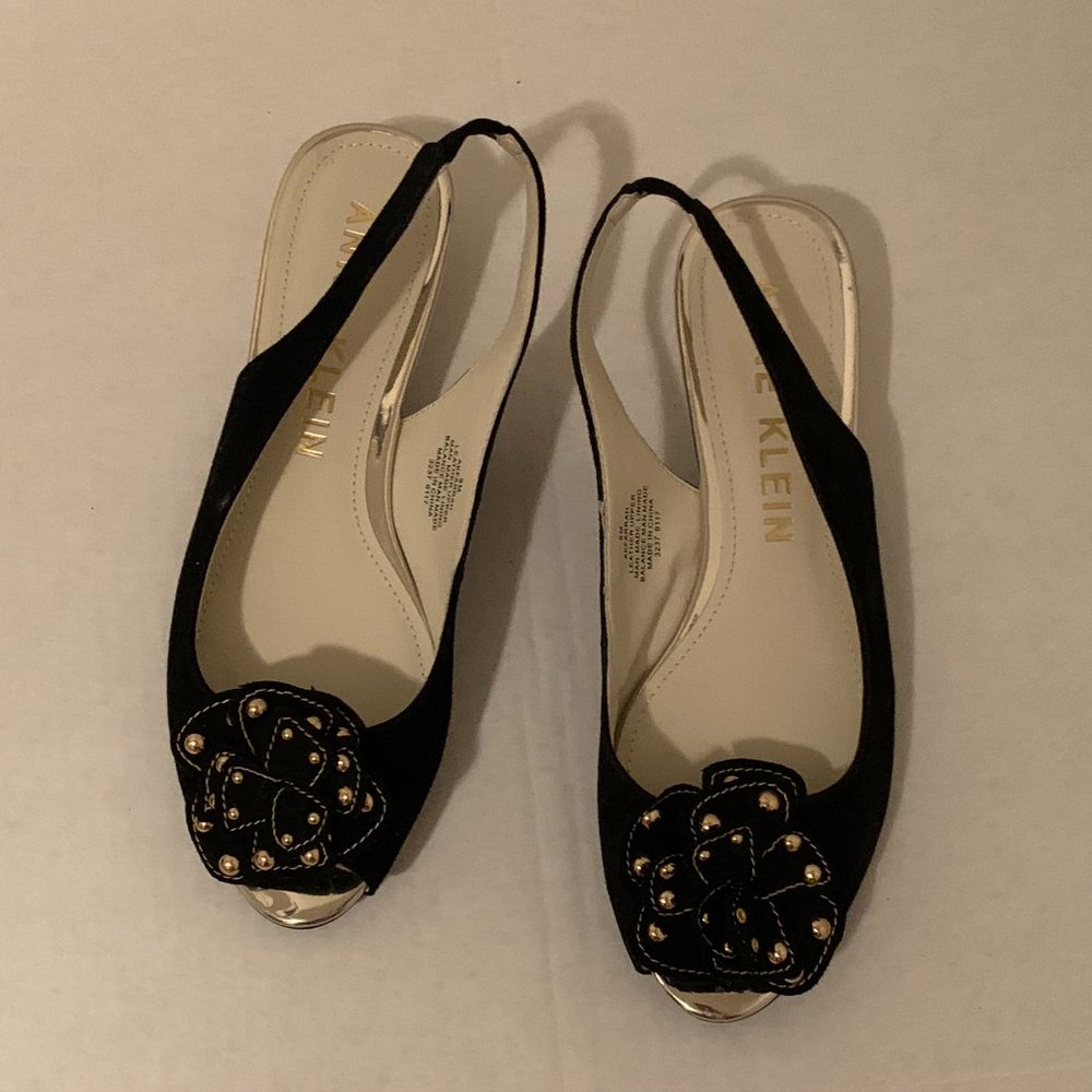Anne Klein Farrah demi wedge NWOT